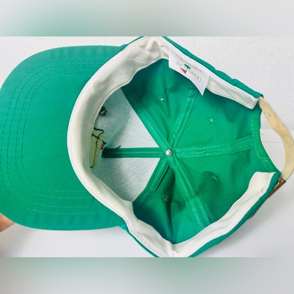 Vintage 1994 Masters Golf Pin And Hat Rare Clean Green Adjustable - Picture 6 of 12